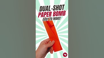 How to Fold a Paper Bomb / Popper from A4 Paper (DUAL SHOT!) - Traditional Origami Tutorial