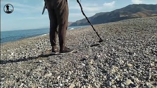 ريحلة بحث القطاع المفقودة في البحر بي جهاز كشف المعدين والدهاب dedectour gold