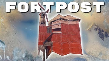 The Fortpost - 2x2 - Bunker - Solo & Duo - 30+ Rockets | Rust Base Design