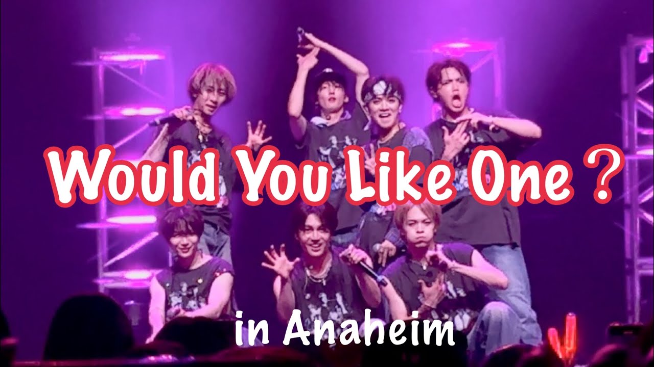 Would You Like One？