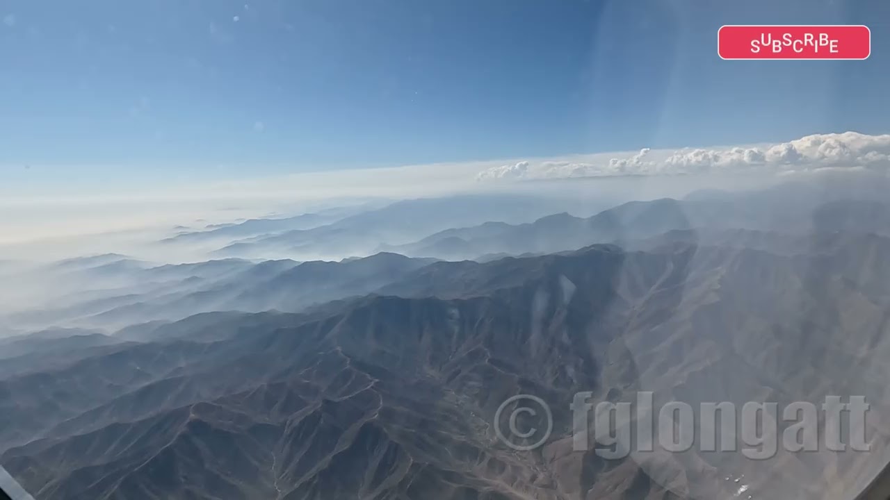 Landing at the New Jorge Chávez International Airport during a cold winter afternoon