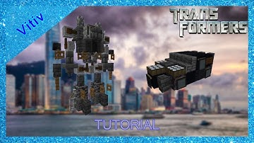Transformers Two-Head in Minecraft - 1:1 Scale - Tutorial