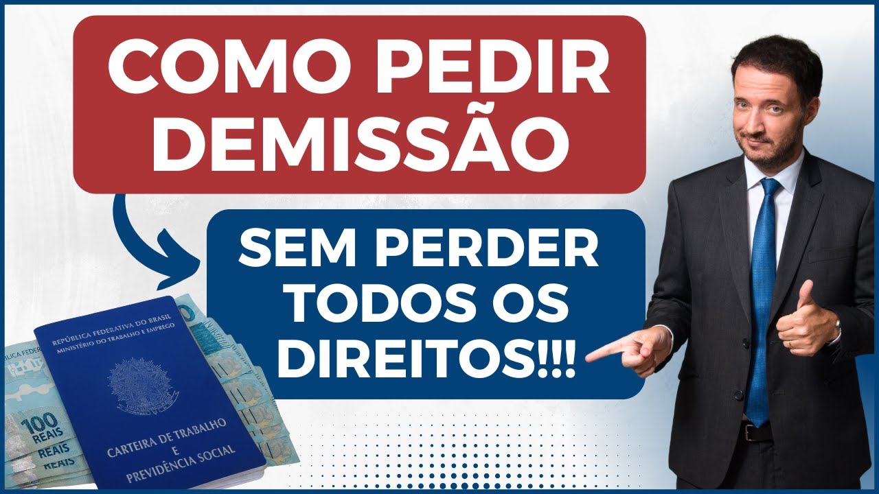 Como pedir DEMISSÃO sem perder todos os DIREITOS TRABALHISTAS | DICAS VALIOSAS
