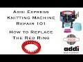 Replacement Red Ring for addi Express King Size Knitting Machine