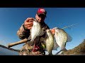 Fall Crappie Fishing Techniques - Jigging For Suspended Crappie