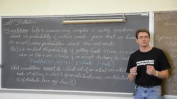 Simulation Notes for Statistics