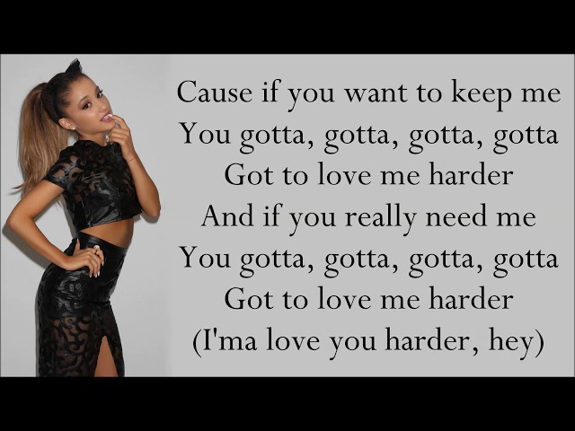 Ariana Grande ~ Love Me Harder ft. The Weeknd ~ Lyrics class=