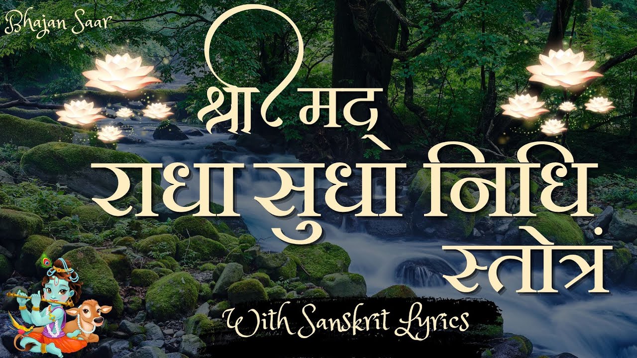 श्री मद् राधा सुधा निधि स्तोत्रं : जो इसका नित्य गायन, श्रवण करेगा , निश्चित उसे श्री जी मिलेगी !