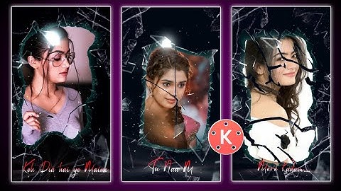 Broken Glass Status Editing in Kinemaster | Kinemaster Video Editing New | Glass Broken Status