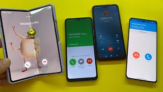 Incoming call Samsung Galaxy Z FOLD + Xiaomi Redmi Note 7 / SkyPhone / Fake Incoming call