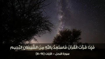 تلاوة خاشعة ❘ سورة النحل - آية (98-111)