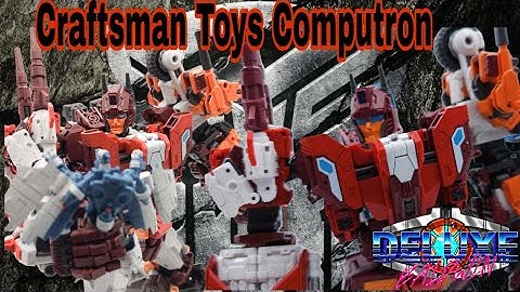 The Best Legend Combiner Ever? Craftsman Toys Tactilord Revew! (AKA Computron)