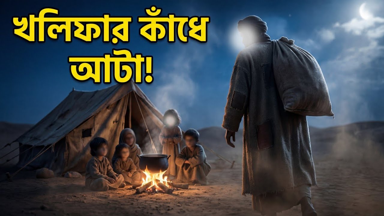 হযরত ওমর ফারুখ (রাঃ) ও ক্ষুধার্ত শিশুদের ঘটনা | ফজর