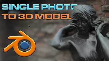 Turn ANY Photo into a 3d Model, with ONE click!