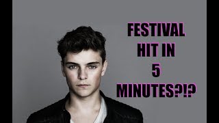 WATCH MARTIN GARRIX MAKE A FESTIVAL HIT IN UNDER FIVE MINUTES [ADE 2017]