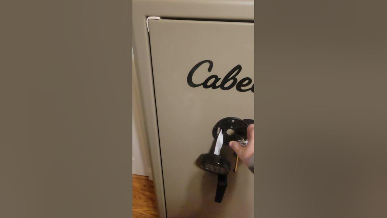 Cabela's 18 Gun Electronic Safe in FDE YouTube