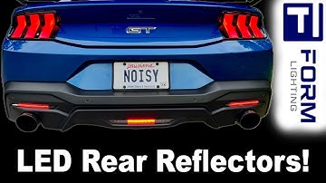 FORM Lighting LED Rear Reflectors for Mustang S650 - Unboxing / Install / Review!