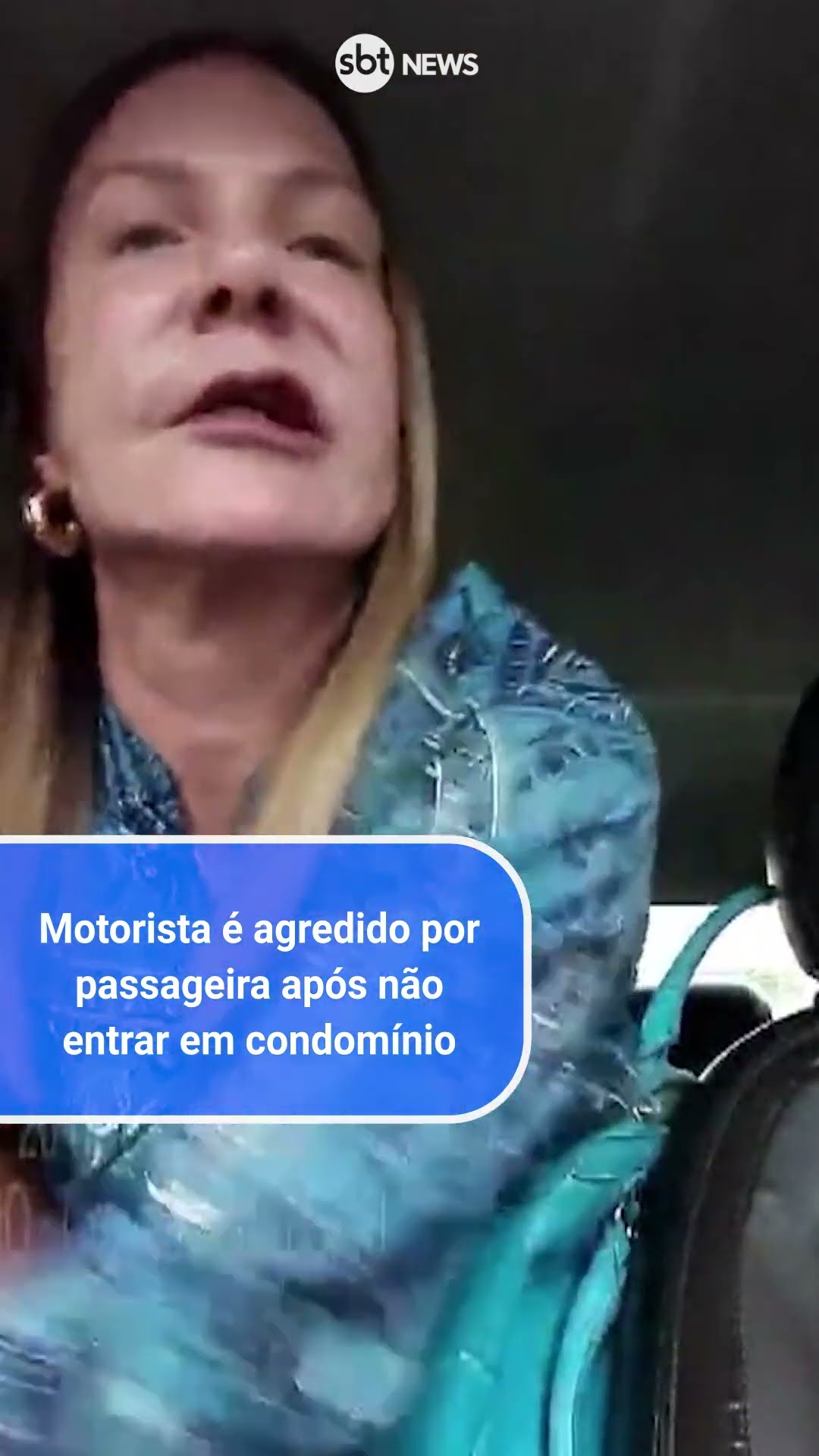 Motorista de aplicativo é agredido por passageira após não entrar em condomínio