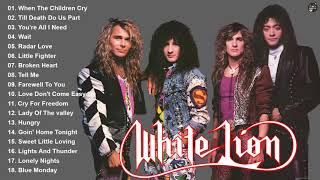W H I T E L I O N Greatest Hits  Album  Best  Of W H I T E L I O N Playlist 2021