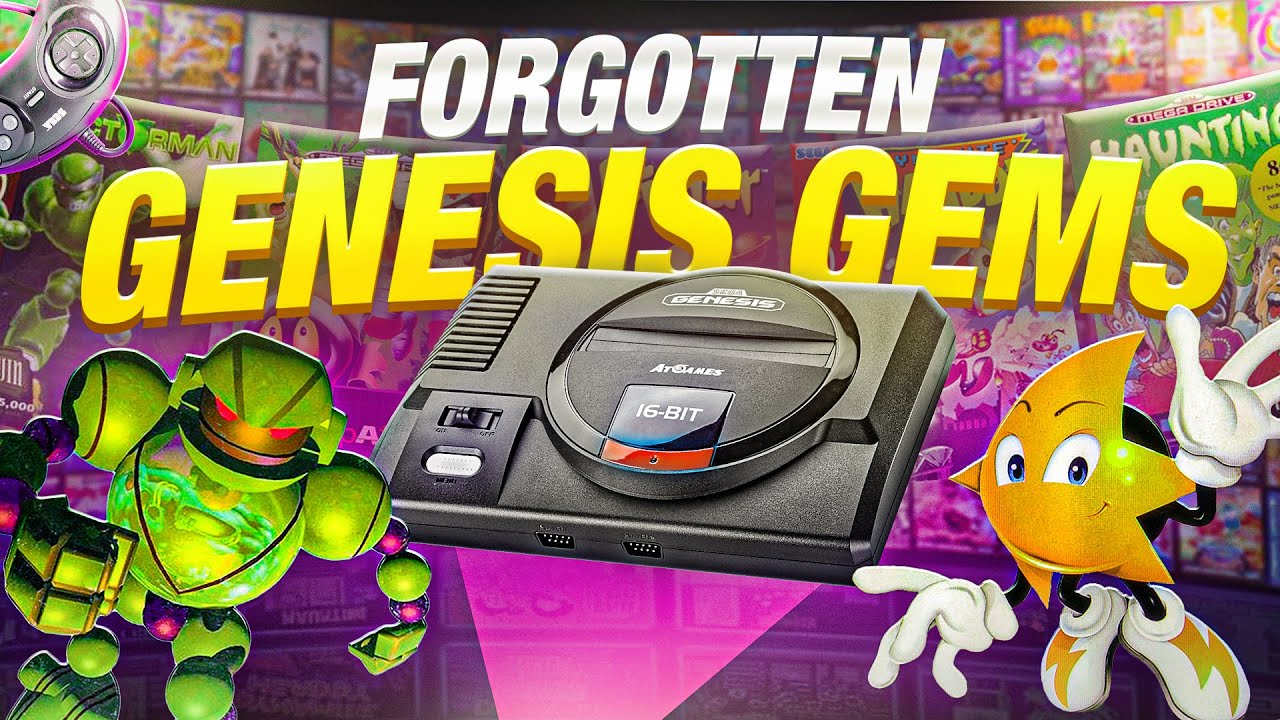 6 OBSCURE Sega Genesis Games You Probably Rented ONCE!