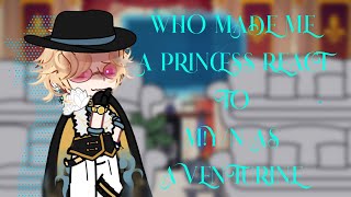 Who made me a princess react to M!y/n as Aventurine {Part.1/2} .Near45P [Wmmap X Honkai Star Rail]