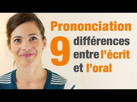 Vidéo: Quelles sont les différences entre l'anglais parlé et écrit ?