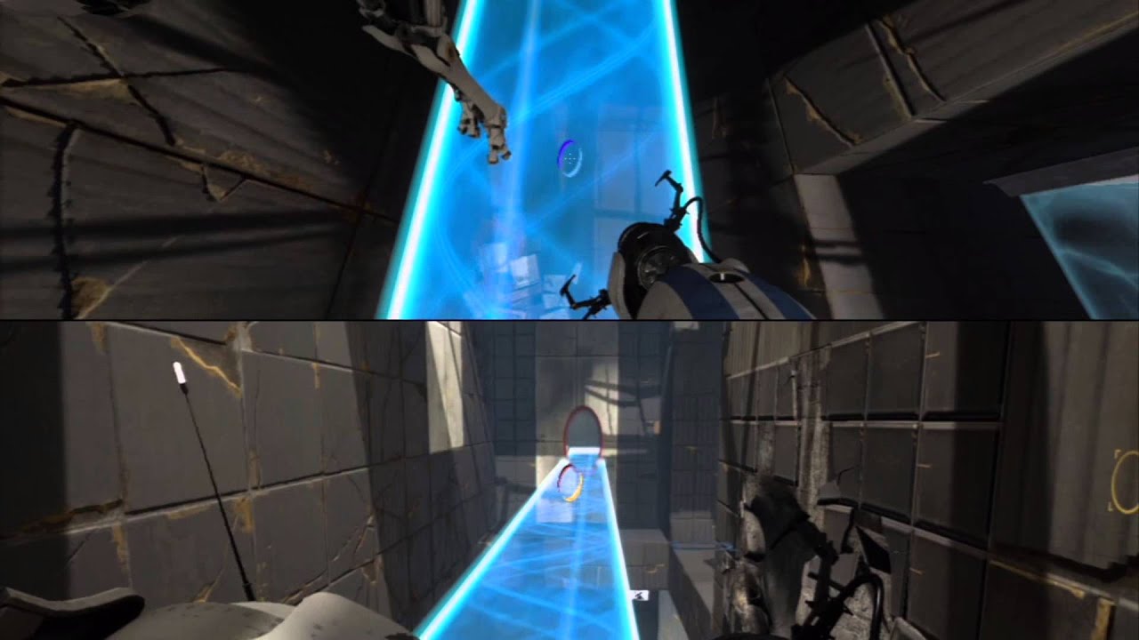 Lets play Portal 2 co op Part 3 xbox360 - YouTube