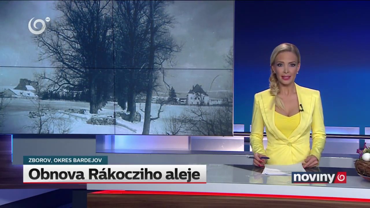 Výsadba Rákociho líp Zborov 2017