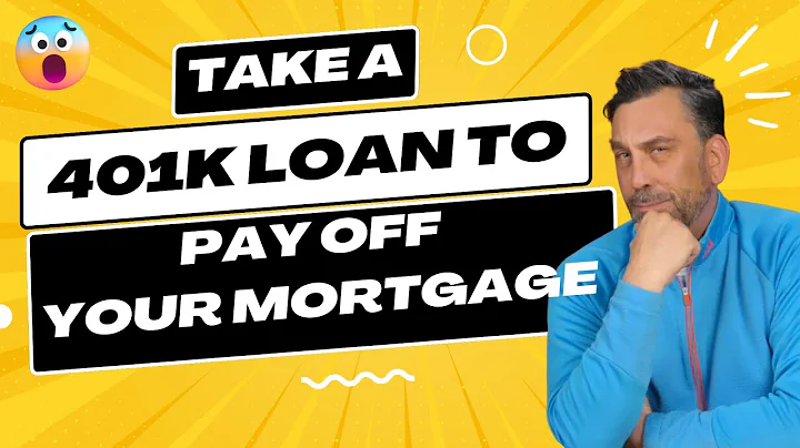 Should you take a 401k Loan to pay down your mortgage?