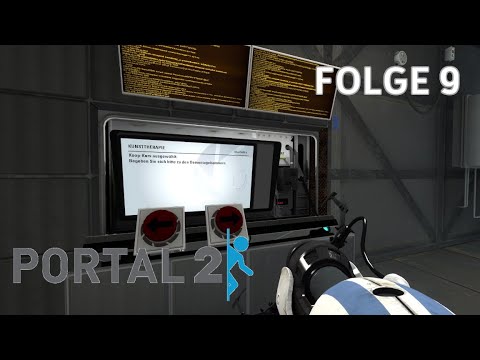 Kunsttherapie Teil 1 - Portal 2 (Koop) Lets Play [E09] [German/Deutsch]