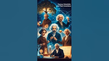 Famous Scientists and Their Inventions #history #youtubeshorts #shorts