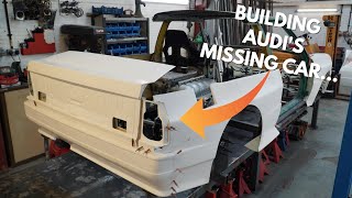 Building Audi's missing Car.. Audi quattro Group S RS001 (Part 3) How its fabricated
