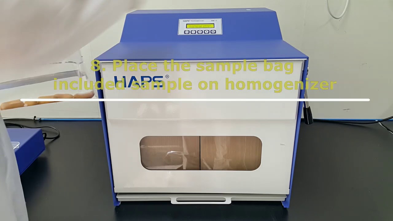 HAPS Wide Homogenizer Manual YouTube