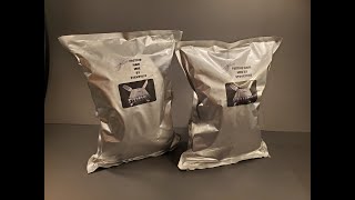2020 Festive Ham Christmas MRE by Steve1989 Freeze Dried Homemade Ration Review Taste Testing Feast
