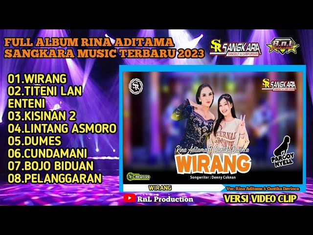 FULL ALBUM RINA ADITAMA | SANGKARA MUSIK |TERBARU 2023 | WIRANG | CUNDAMANI class=