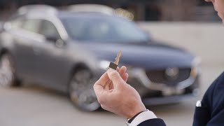 how to unlock and start mazda when the smart key battery is dead