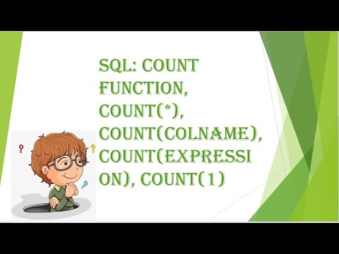 SQL: Count Function,