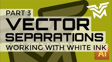 How to Make Vector Separations - Part 3 - Working with White Ink