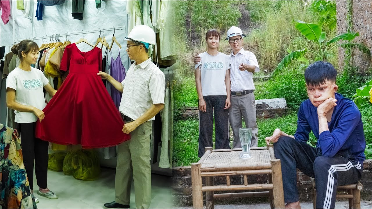 Mr. Thai was sad when his single mother left to go with the engineer to buy clothes