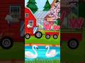 ABC, learning for toddlers  English  Alphabet  "let's learn a new letter on the farm! letter w
