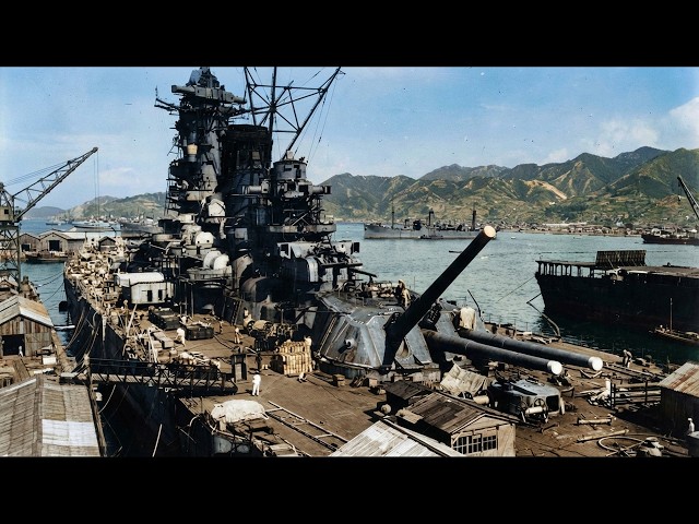Real Photos] See 17 Rare Colorized Photos of Battleship Yamato