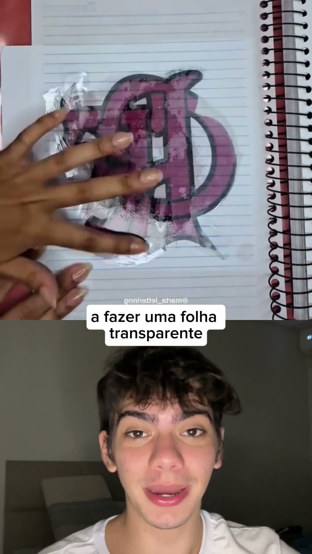 Faça uma folha transparente com óleo e papel! ?✍️ Desenhe fácil e sem erro!
