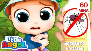 Why Is My Skin So Itchy? | Little Angel Fun Cartoons | Moonbug Kids Cartoon Adventure