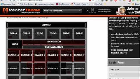 Joomla Video Tutorial: Finding Your Module Positions in Joomla 1.5