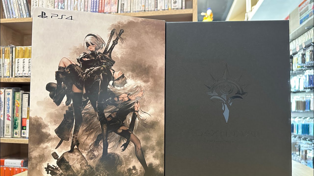 NieR Automata Black Box Edition Spiel Komplett Figur Art Book