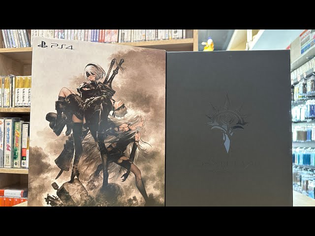 Unboxing PS4 NieR: Automata Black Box Edition Limited Square Enix