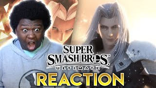 SEPHIROTH IS IN SMASH! Sephiroth Super Smash Bros Ultimate REACTION