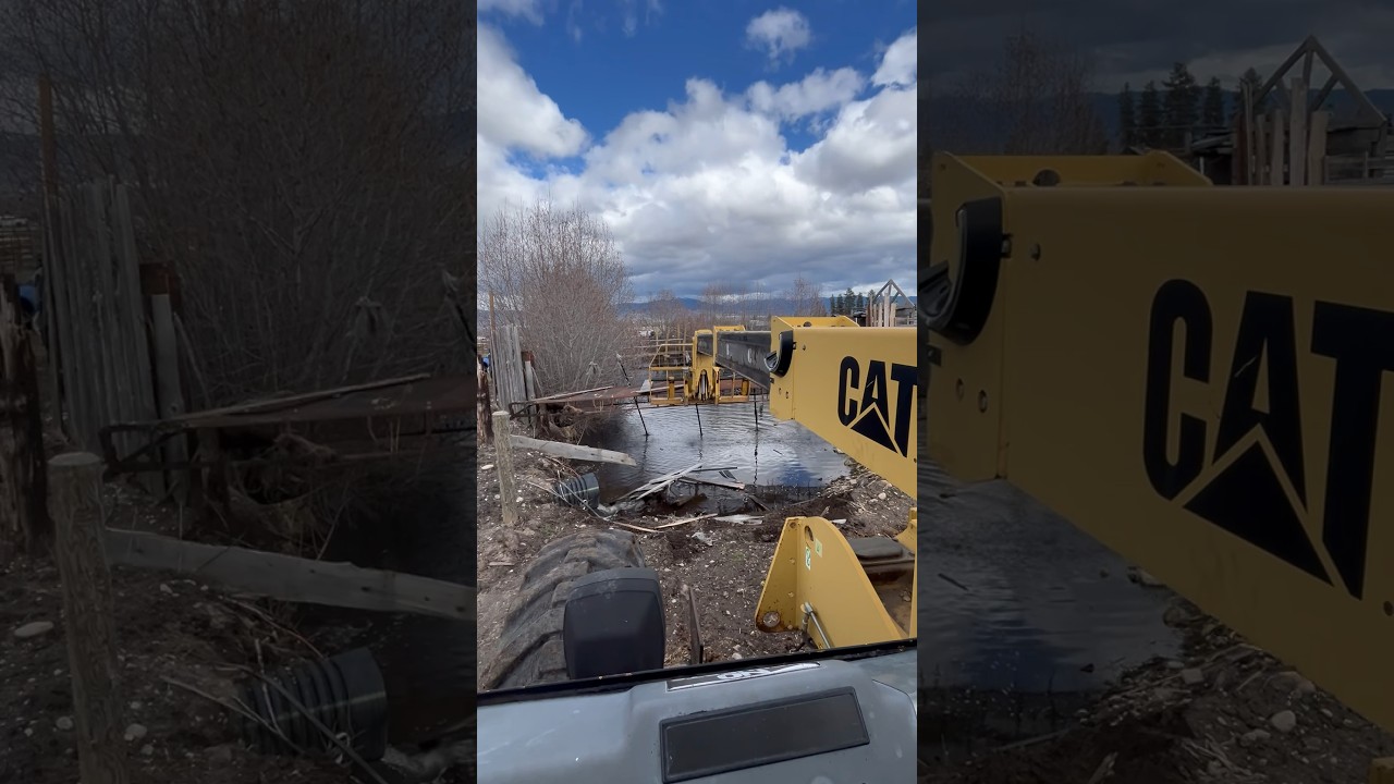 Ripping out a bridge at @field of screams MT