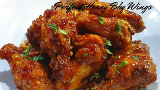 How To Make Perfect Honey BBQ Wings No Oven || Delicious Honey BBQ Wings.