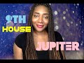 Jupiter in the ninth house birthchart placement